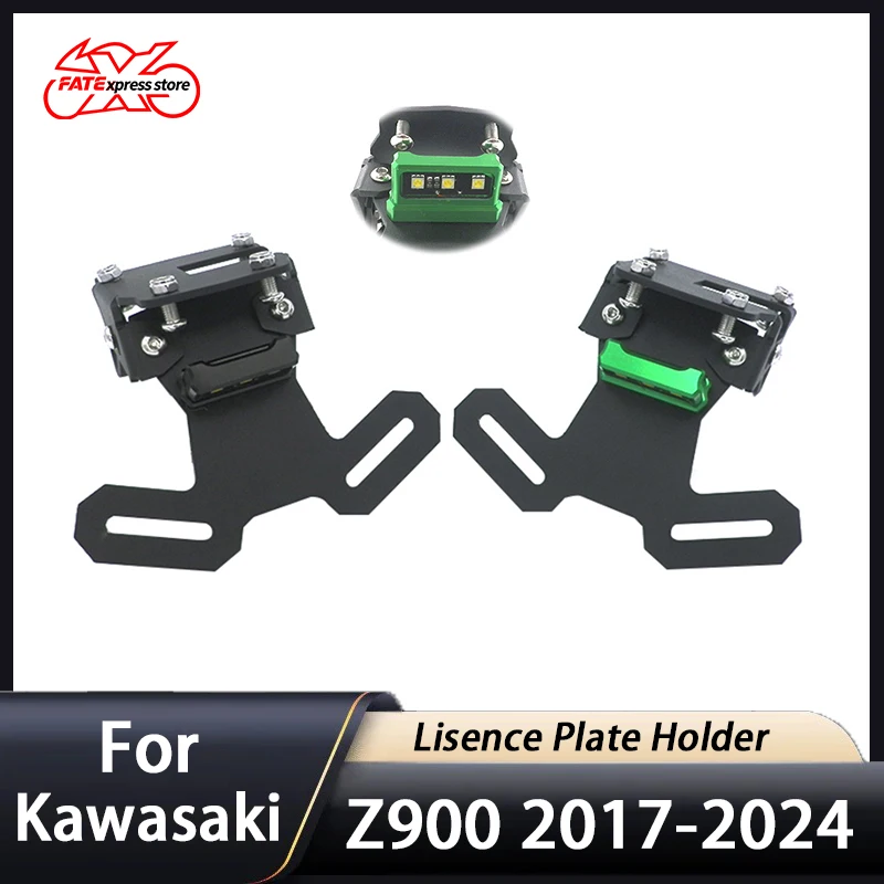 

For Kawasaki z900 Z 900 2017-2024 License Plate Holder Motorcycle Rear Short Tail Tidy Eliminator Kit