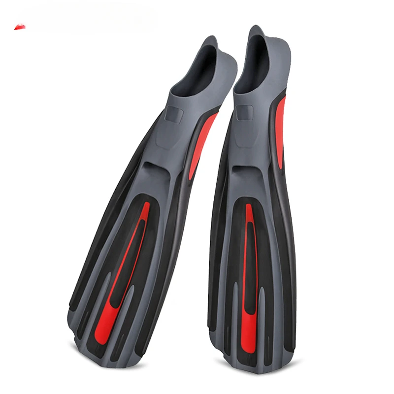 

free diving fins training mono full pocket swim snorkeling diving flipper long fins