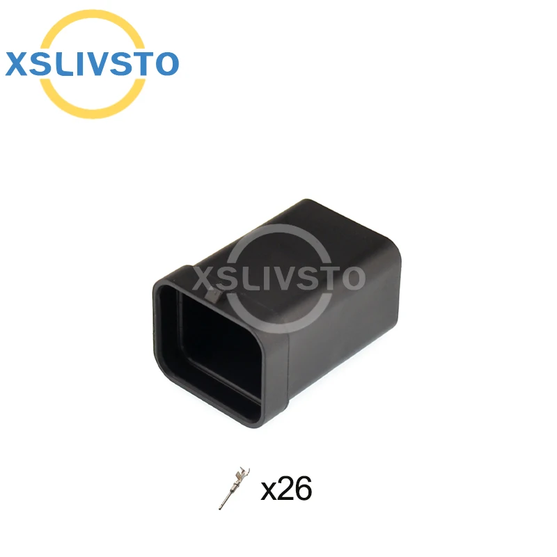1 Set 26/34Pin ECU PCB Mount Header Plug Connectors Electrical PCB Computer ECU Connector 3-1437290-7 3-1437290-8 4-1437290-0