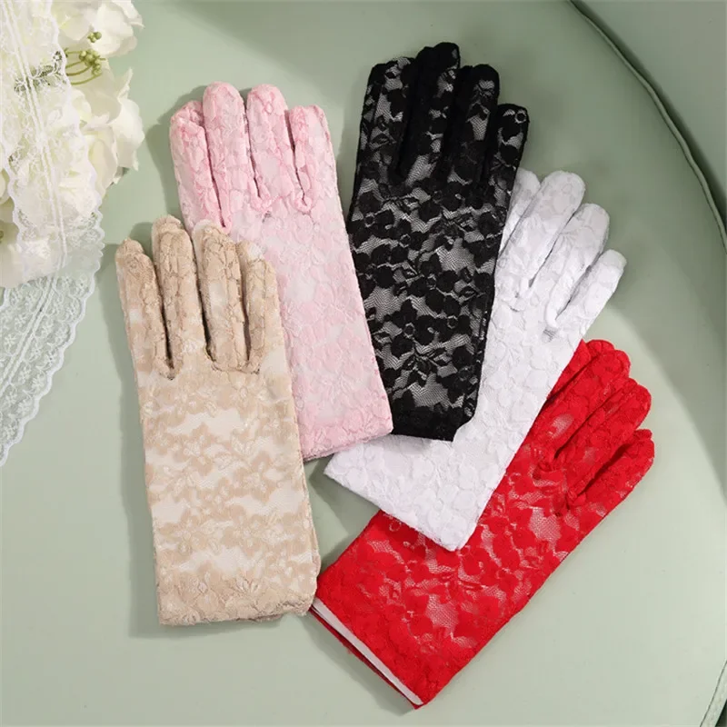 

22cm Sexy Gloves Wedding Dress Finger Women Lady Bridal Drama Show Party Daily Wear Accessory Halloween Costume Cosplay