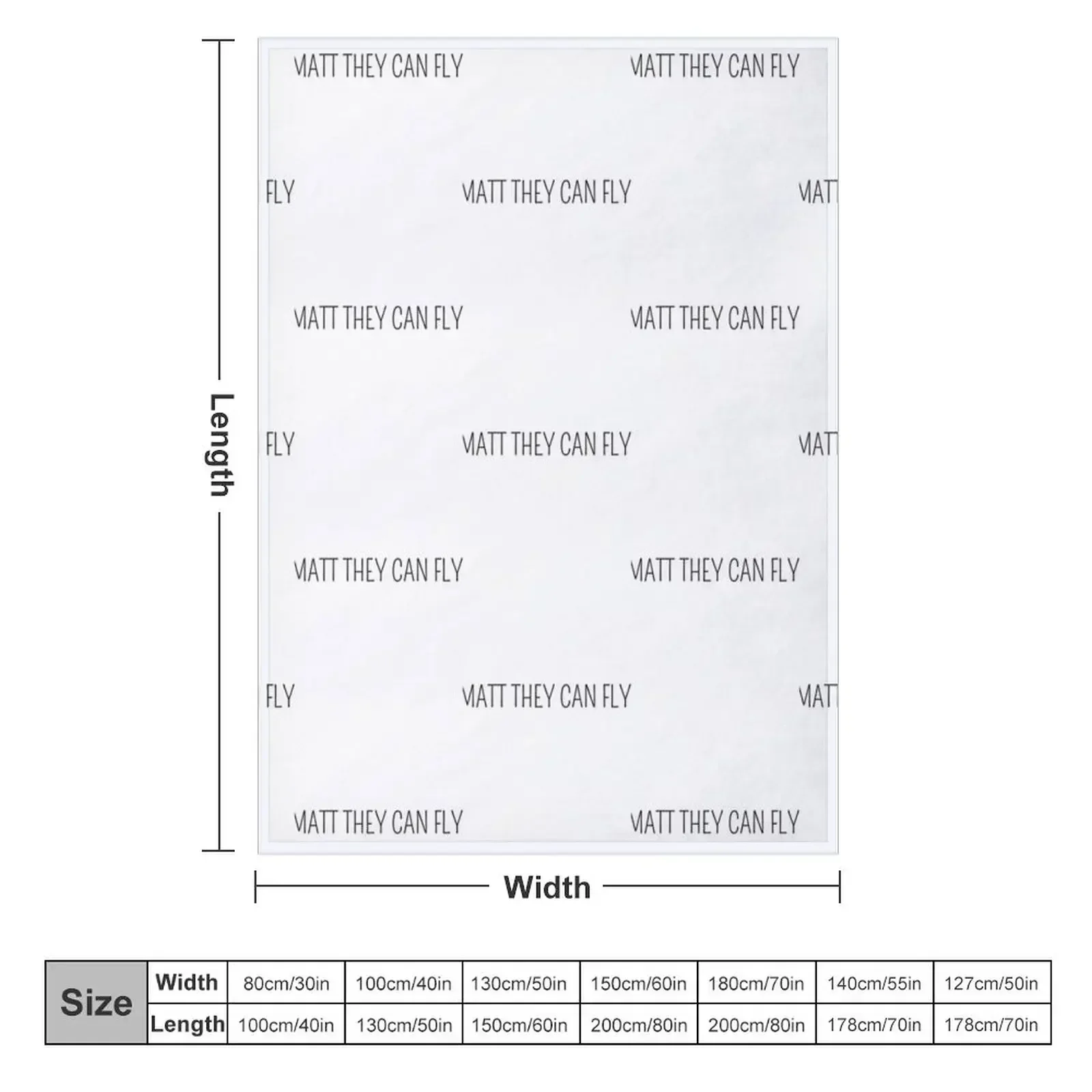 matt they can fly Active Throw Blanket Hairys decorative Weighted Blankets For Sofas Blankets