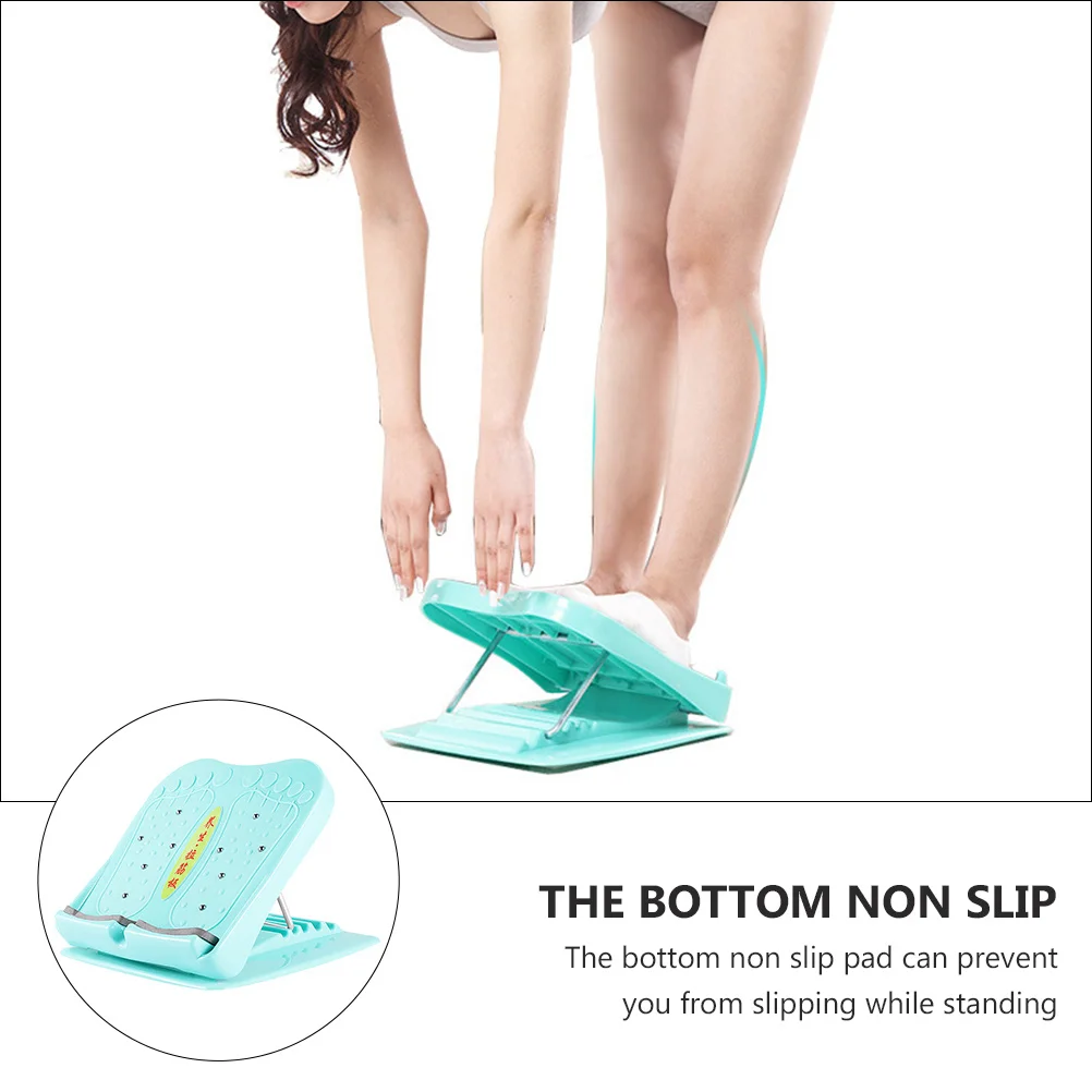

1pc Foot Calf Stretcher Adjustable Ankle Incline Stretch Board Leg Workout Tool Foldable Sturdy Abs Non Slip Home Gym Use Calf