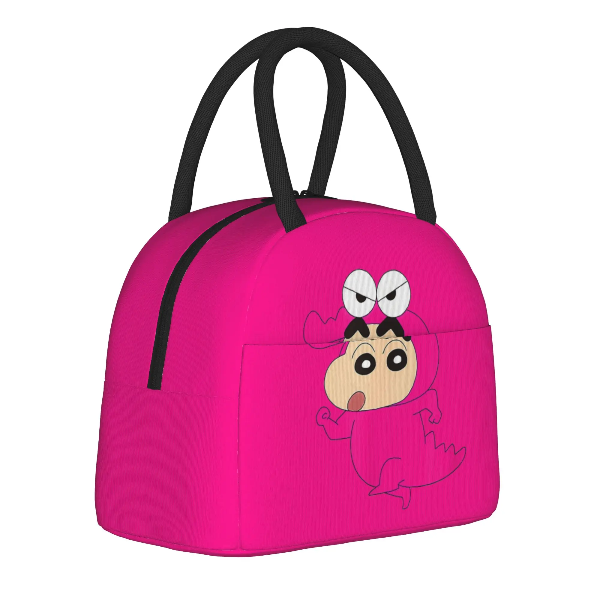 

Crayons Shin-chans Insulated Lunch Bag Thermal Bag Reusable,Meal Container Kawaii Leakproof Tote Lunch Box Men Women Office