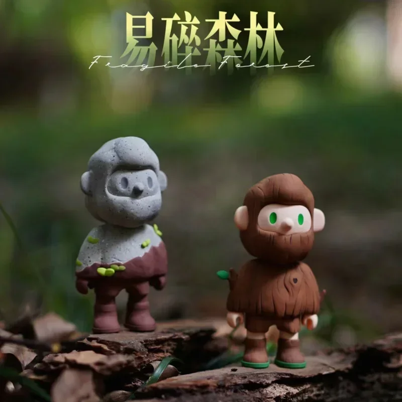 FARMER BOB Fragile Forest Series Toys Kawaii Anime Figures Cute Action Figure Toys Dolls Toy Gift