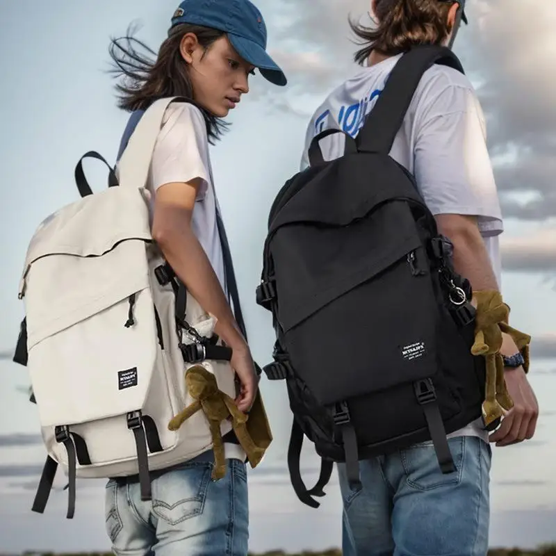 Large Capacity Backpack for Men And Women Suitable for Work High School And University New Style Cross-Border Double Shoulder...