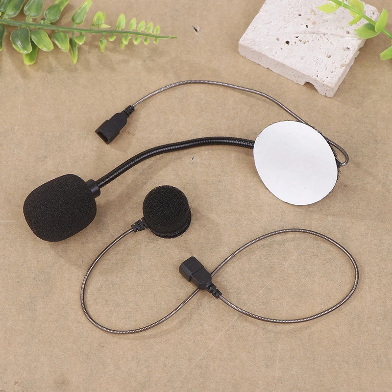 1PCS For Cardo Freecom/Spirit Motorcycle Helmet Bluetooth Intercom Soft Wire Microphone Hard Wire Microphone And 3.5mm Speaker