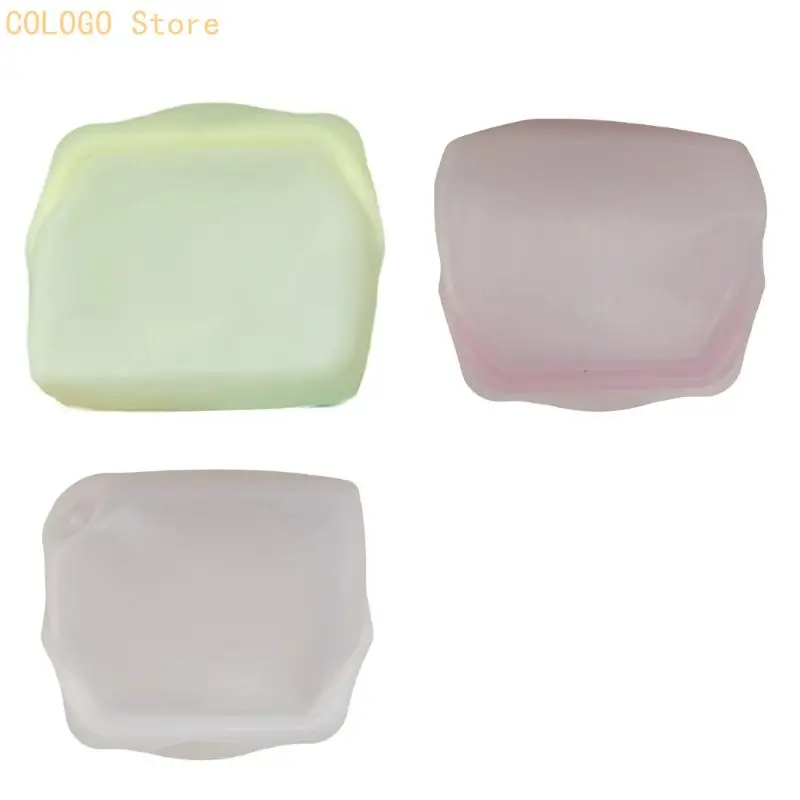 Tear Resistant Silicone Containers For Microwave Dishwasher And Freezer D0LD