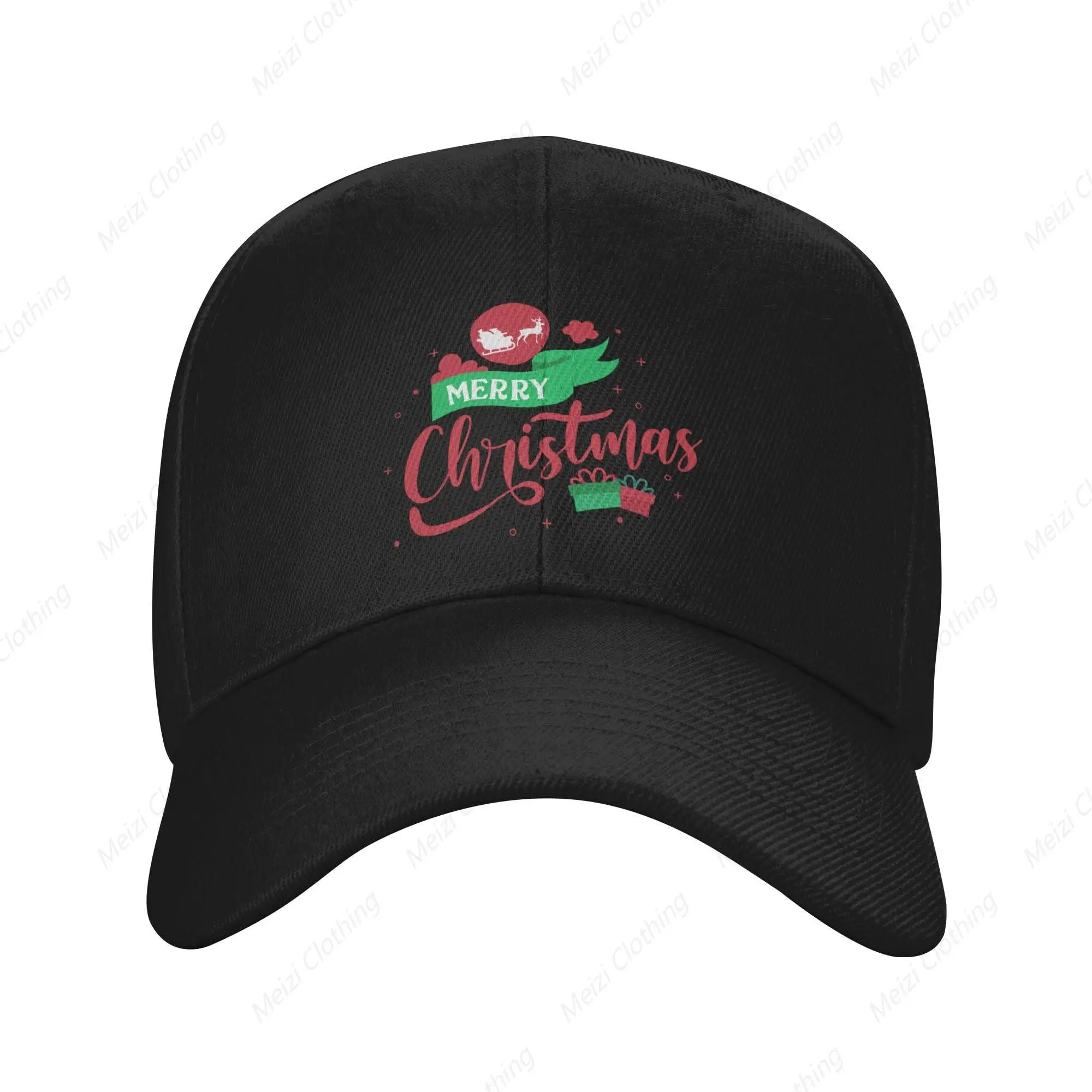 

Merry Christmas Christmas Decorations Merry Christmas Truck Hats Baseball Hats Adjustable Gifts for Men and Women