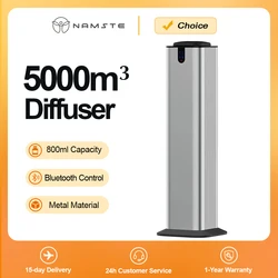 NAMSTE 5000m³ Column Diffuser Aromatherapy Home Fragrance Essential Oils Air Freshener Bluetooth Control Hotel Perfumer