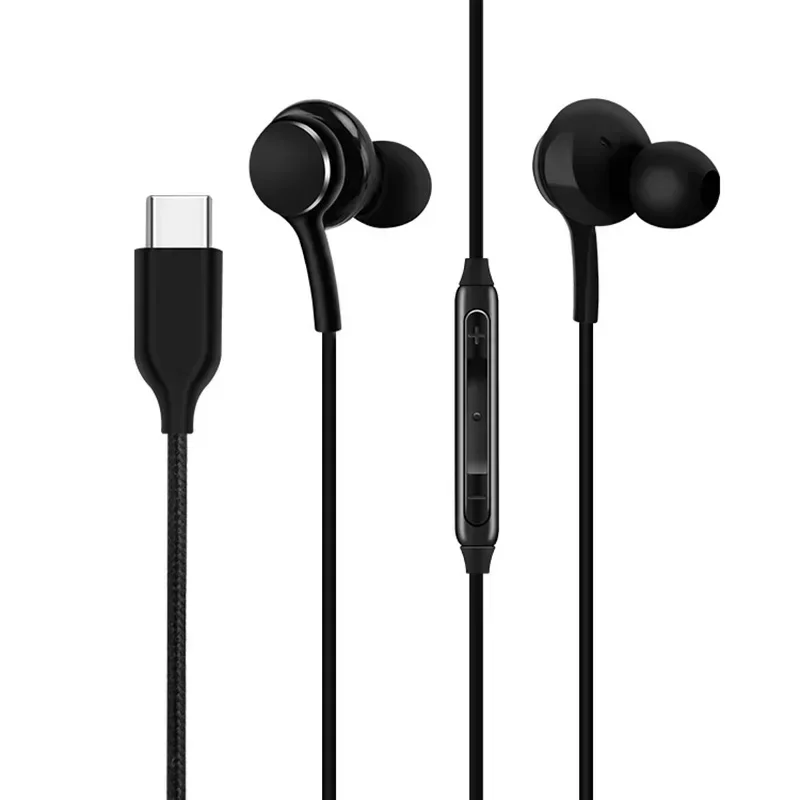 Extended Wear Type C Wired Headphones High-Quality Earbuds Ergonomic Design Exceptional Sound Quality For Galaxy A54