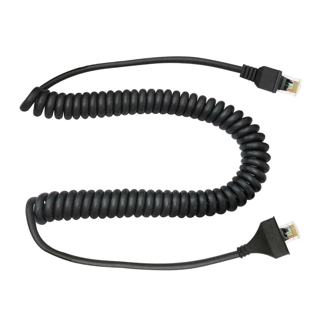 Walkie Talkie 8 PIN เปลี่ยนไมโครโฟนสายไมโครโฟนสําหรับ KMC-30 KMC-32 KMC-35 KMC-36 DTMF