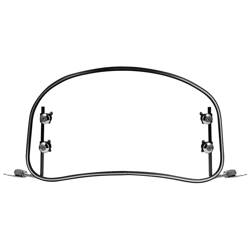 

Durable-General Motorcycle Retro Modified Oval Windshield Suitable For New Continent Honda S07 NIU Electric Car