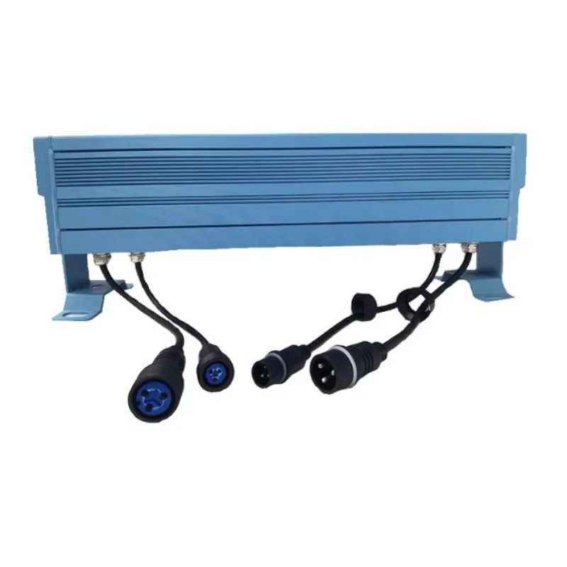 Water wave light IP65 100W wall washer DMX512 dynamic projection high-end marine variable linear light