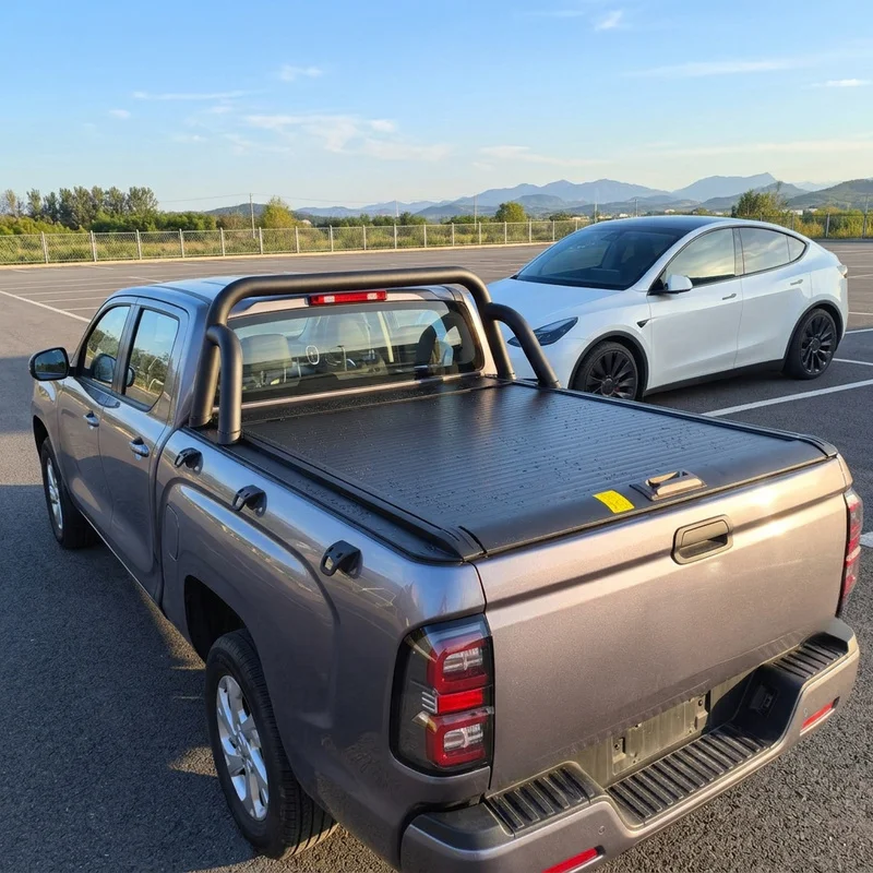 High Quality Waterproof Sand‑Proof Locking Automatic Hard Roller Tonneau Cover Fits F150 Pickup