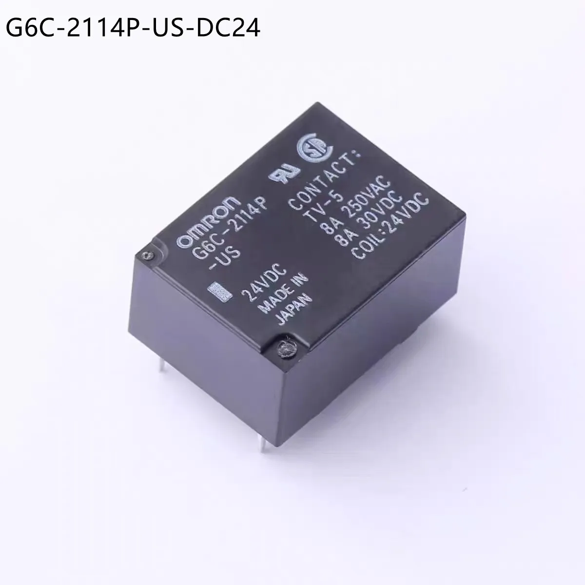 5pcs/ G6C-2114P-US-DC5 Relés De Potência, G6C-2114P-US-DC12, G6C-2114P-US-DC24,