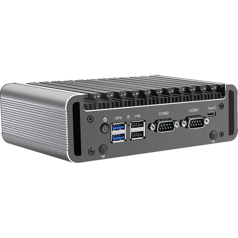 Enrutador suave Intel 2,5G de 12ª generación, PC Celeron J6413J/6412, 5 puertos de red i226-V LAN sin ventilador, Mini PC Firewall, ordenador ESXi