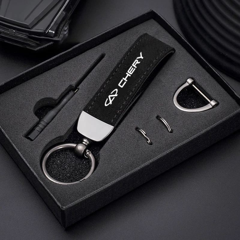 Porta-Chaves de Carro de Luxo para Chery Tiggo 7 Pro 8 4 5 3 2 T11 5X Amulet Fora QQ IQ Fulwin Arrizo 5 014 G6