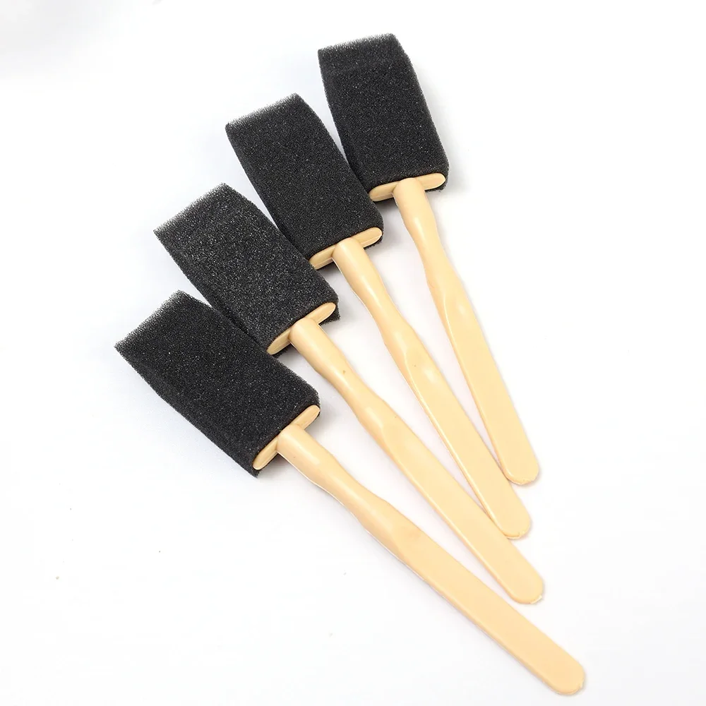 Car Air Outlet Cleaning Sponge Brush Washing Dust Removal Soft Sponge Head Conditioner Grille Cleaner Interior Detailing Brush