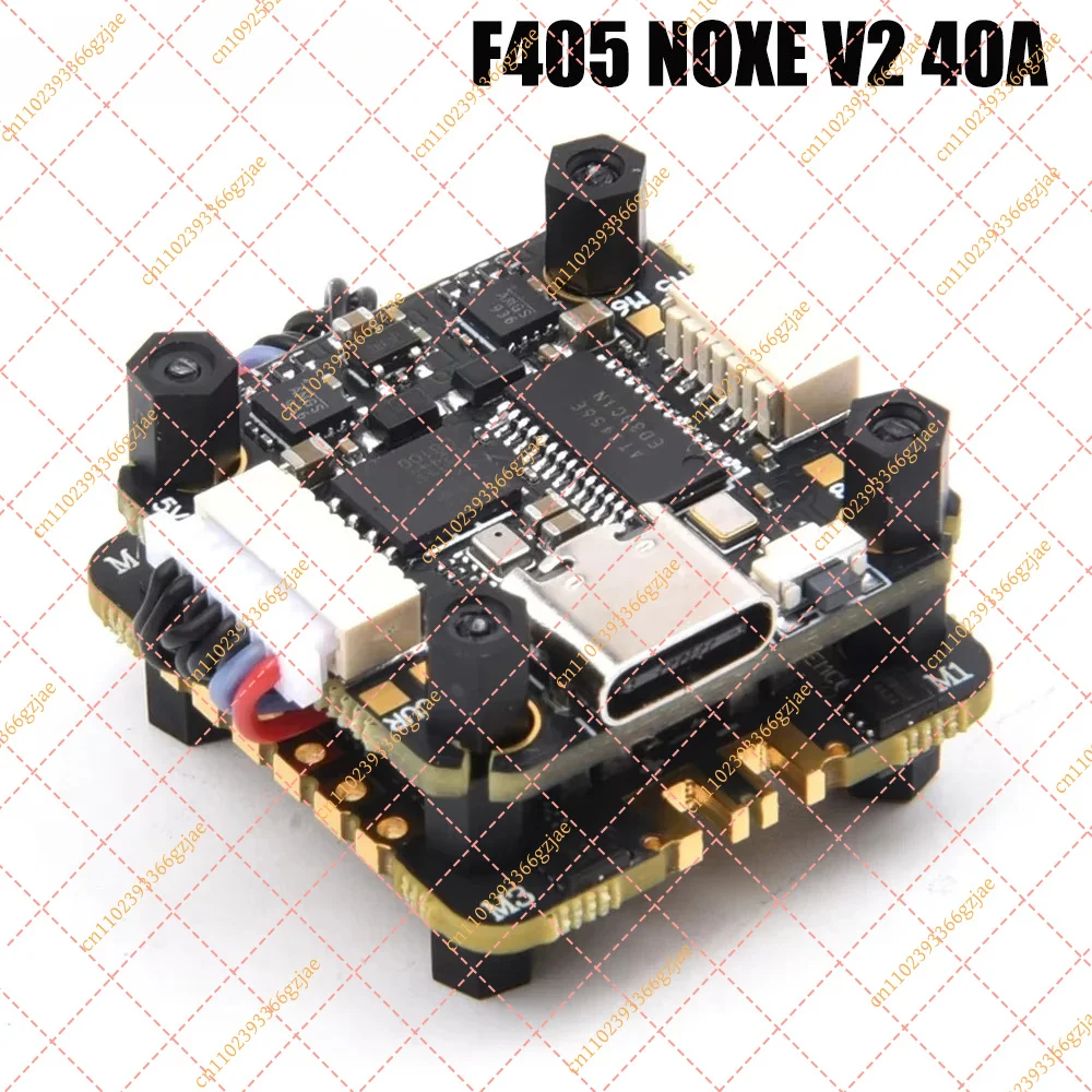 F405 Flight Controller & 40A 4in1 ESC Stack 20x20mm 2-6S for FPV Freestyle Drone
