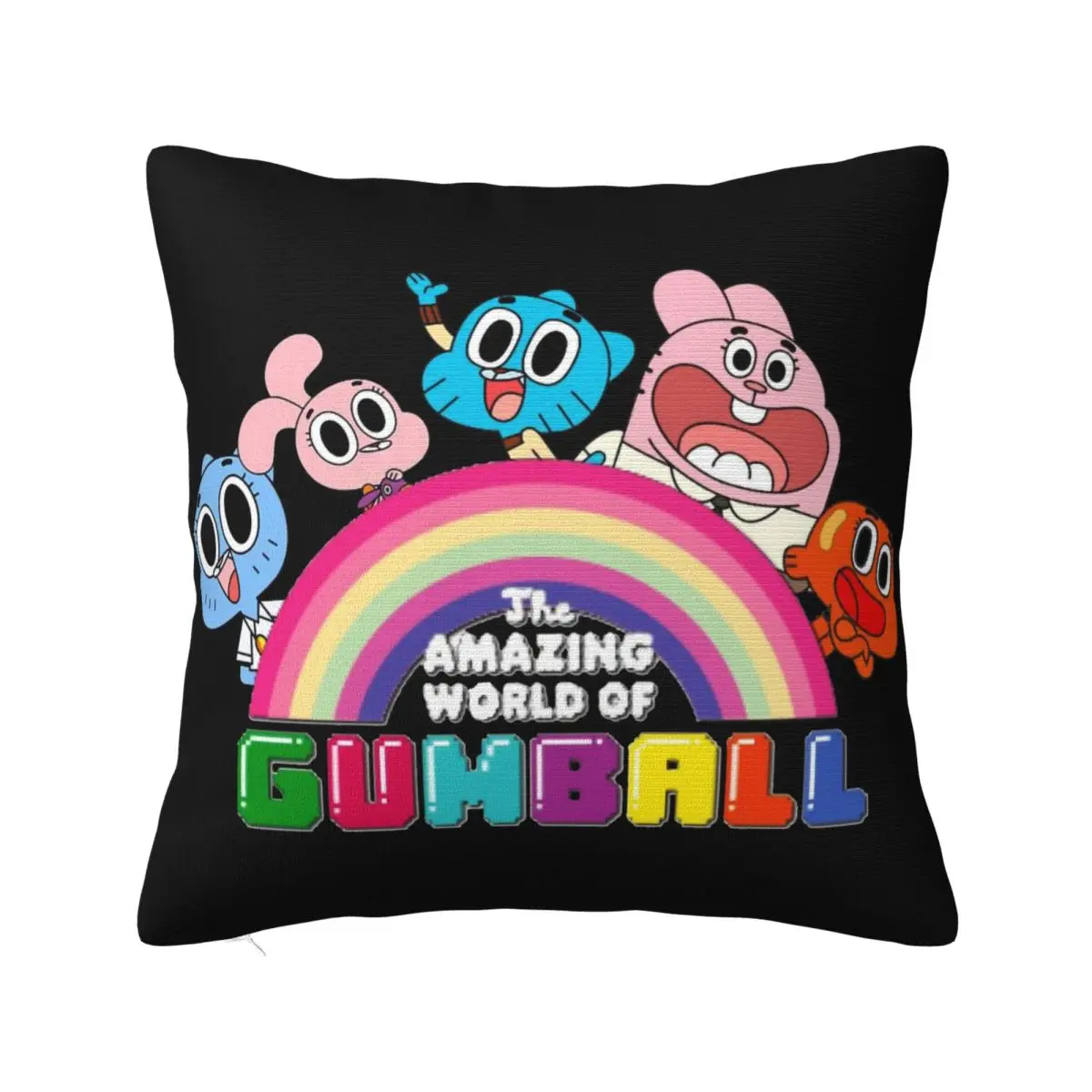 Gumballs Spray Cartoon Square Pillow Case Cushion Covers Creative Decorative Throw Pillow Case Cover for Living Room 18