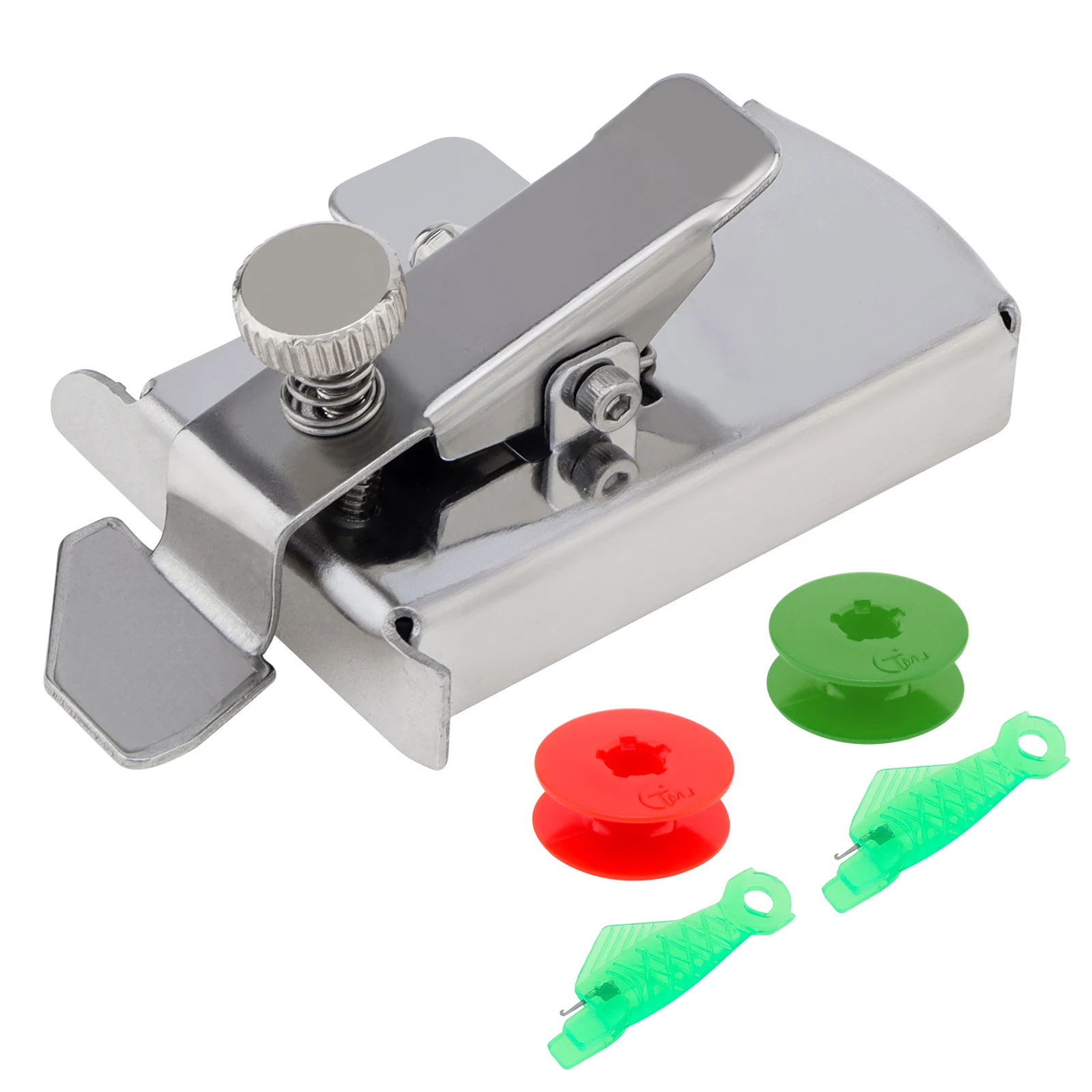 2pcs Magnetic Sewing Guide for Walking Foot Sewing Machine Sewing Supplies Accessories with ClipPlastics Sewing Bobbins