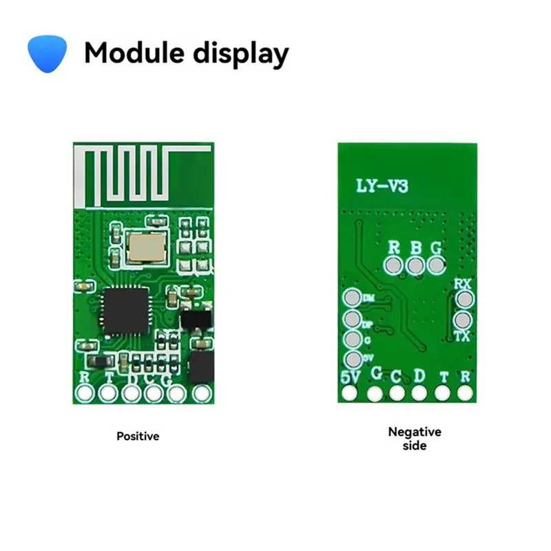 Y47A Drone Remote Identification Module, BLE 5.0 Bluetooth Communication Module, 2Mbps Low-for Energy RID Broadcast Module for