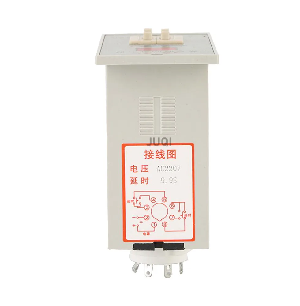 JS14C Delay Timer digital display AC220V  time relay 0~9.9S 0~99S 0~99M  Digital Programmable Timer