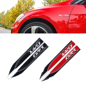 3D GTI Metal Car Logo Logo Fender Body Side Emblem Haft für Volkswagen, GTI, Pole, Passat, Magotan, Tiguan, Jetta, CC, Golfe, MK6, 7, MK8, 2PCS 10 Hauptverkäufe Emblem Golf MK8 - №8