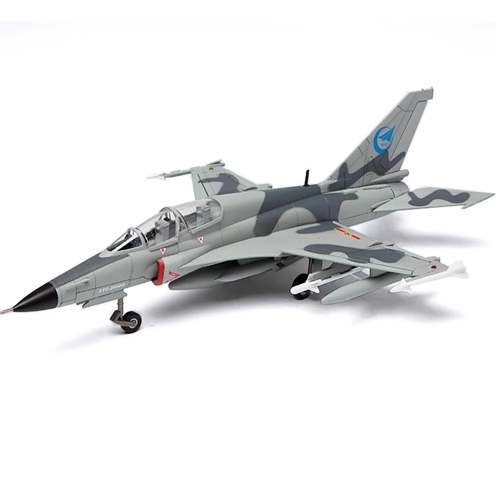 1/48 Scale Alloy Trainer Fighter FTC-2000G Chinese Air Force JL9G Aircraft for Collection Home Desk Decoration FTC2000