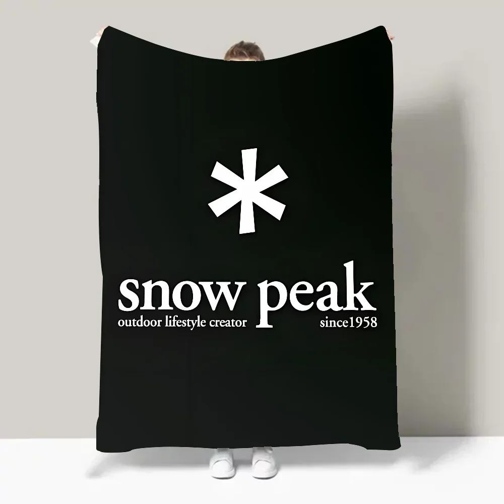 

Легкое одеяло-плед с японским дизайном Snow Peak для общежитий, дневного сна, гостиной, офиса, дивана, на все сезоны