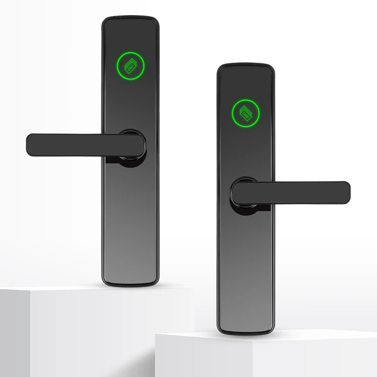 

Newest Easloc Stainless Smart Door Lock Keyless Entry Door Lock Smart Hotel Card Lock