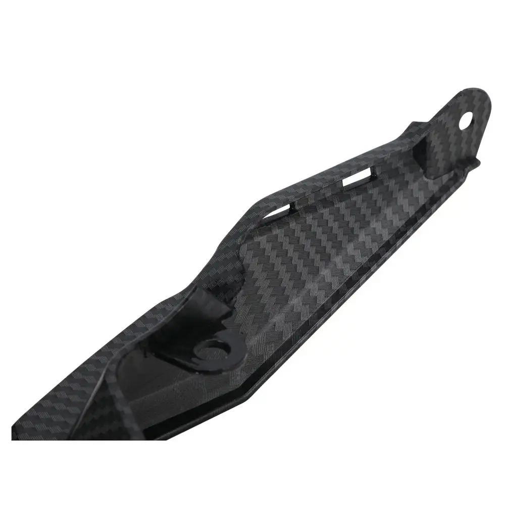Carbon Fiber Pattern Motorcycle Replacement Part Lightweight Easy Install Rear Tail Protective Case PP Glossy for GROM MSX125
