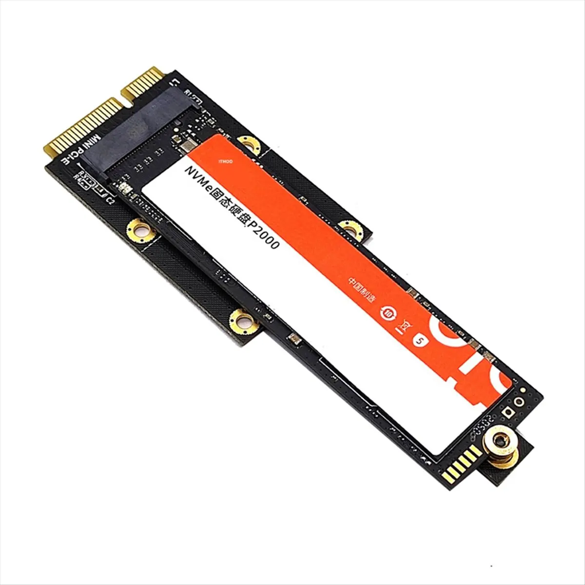 High-quality PC accessories in Stock MPCIE to KEY-M Expansion Slot MINIPCI-E to NVME M2 Adapter Card