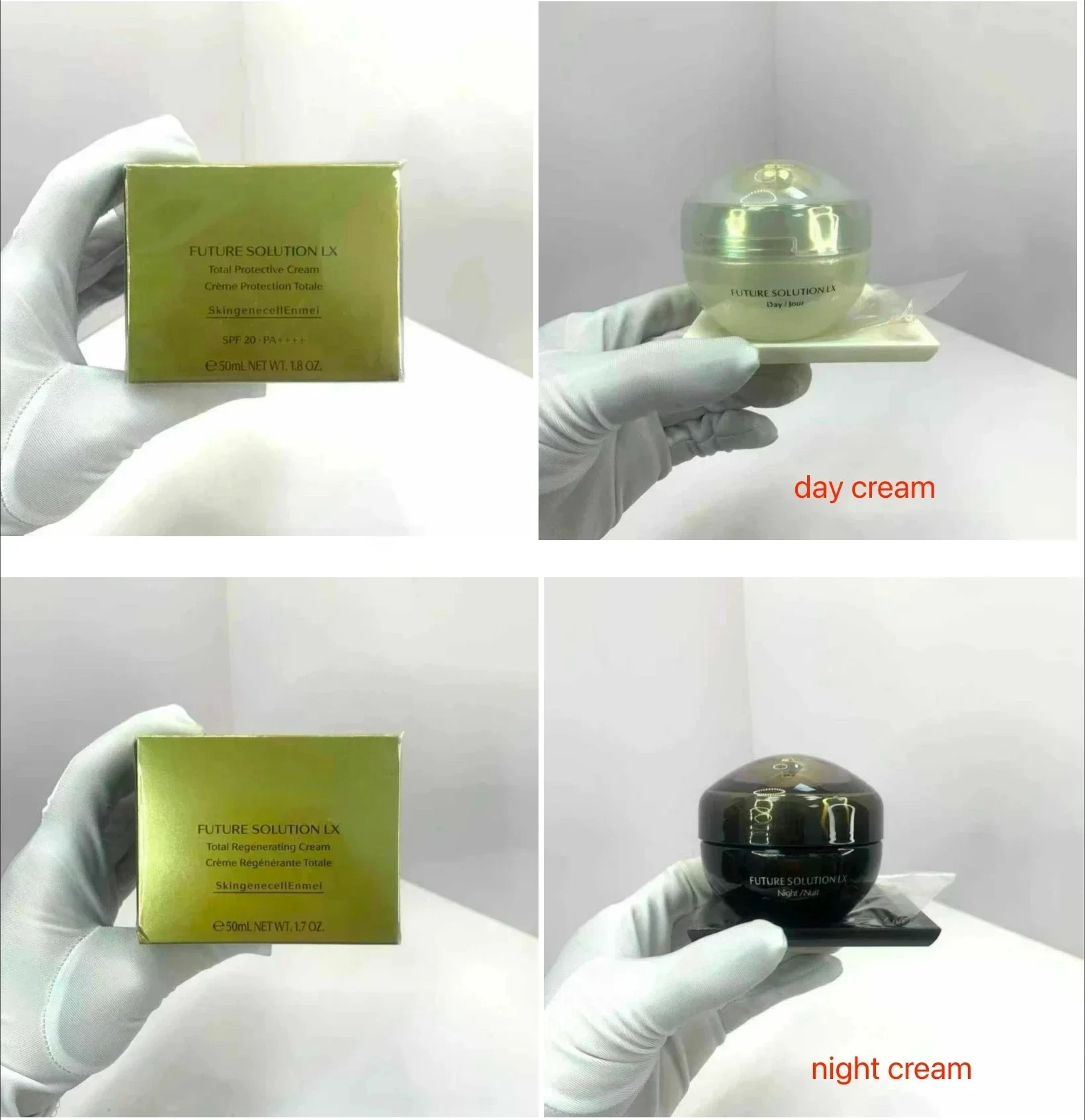 Skin Care Night Cream Total Regenerating Cream 50mL