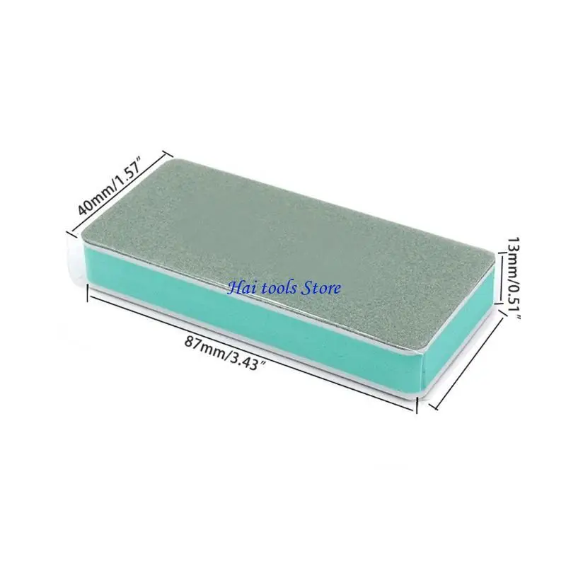 X37E Block Fast Poising Block Green & White Jewelry Bar