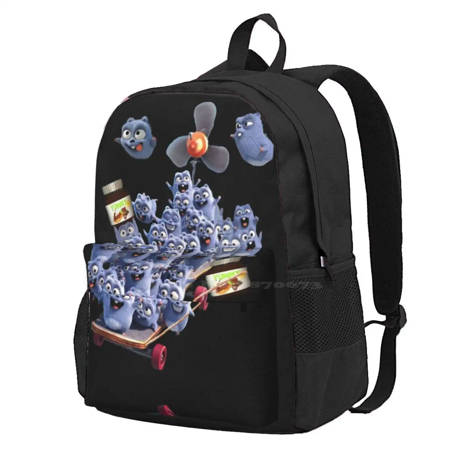 Happy Lemmings Tabodi And Grizzy Hot Sale Schoolbag Backpack Fashion Bags Grizzy And Lemmings Happy Grizzy And Lemmings Kids