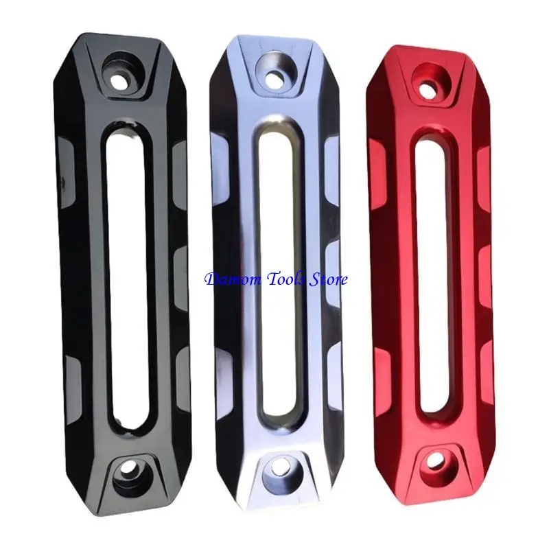 57BE Heavy Duty 10in Aluminum Hawse Fairlead for Synthetic Winch Rope Up to 15000LBs