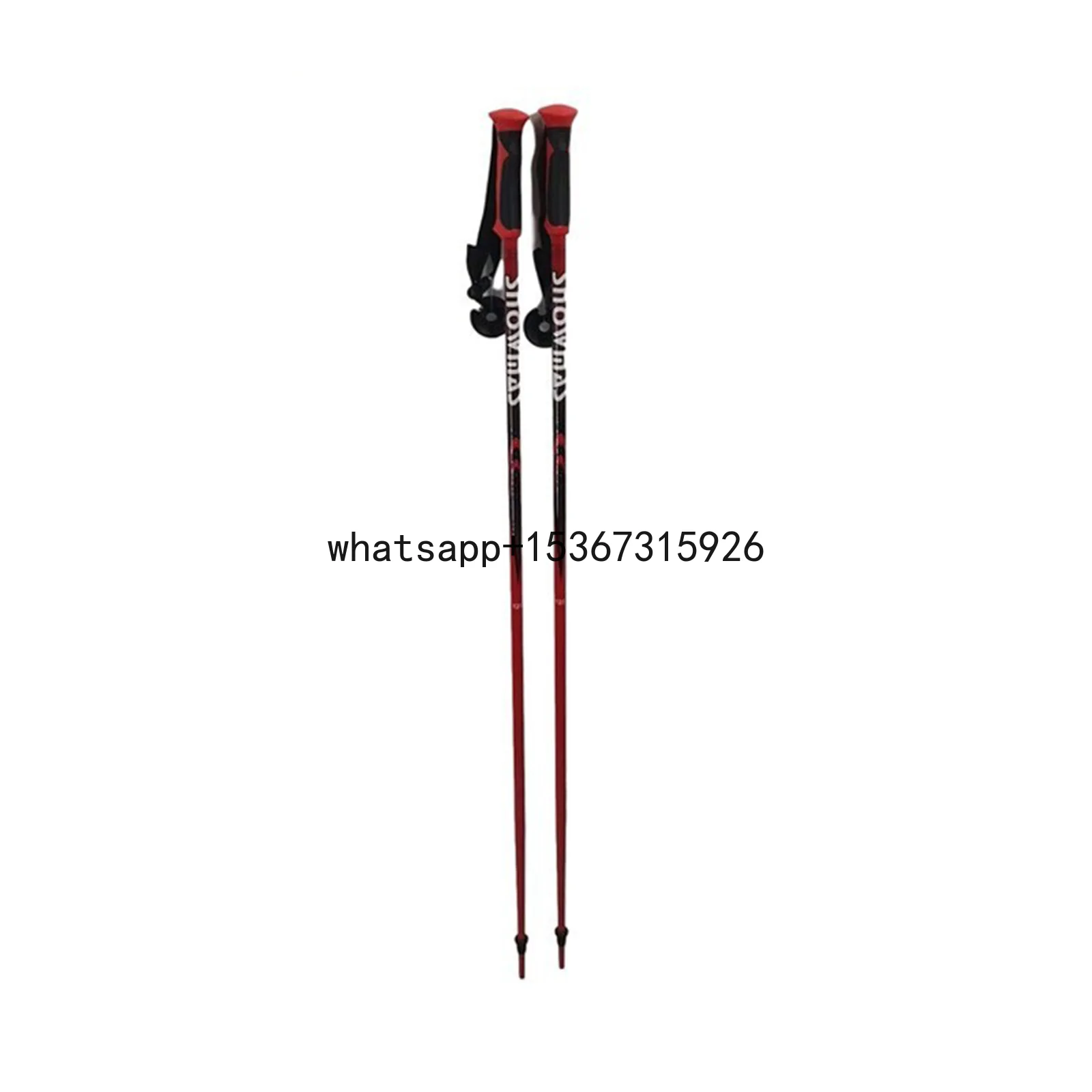 Ski Pole  Factory Price  Aluminum Alloy Customized  outdoor portable ski poles Color Design Handle Material Shift Grip