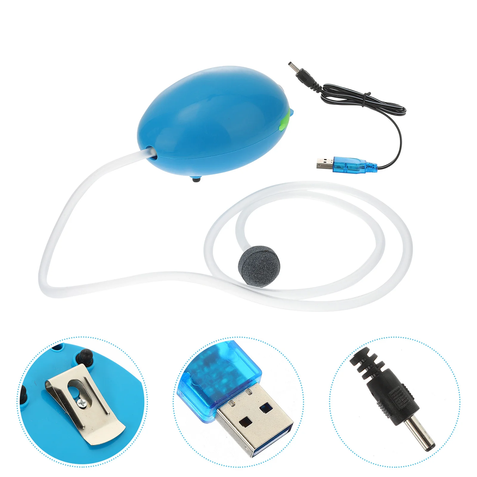 

Charging Portable Oxygen Pump Aquarium Fish Tank Emergency Aerator Outdoor Fishing Live Seafood Transport Air Pump