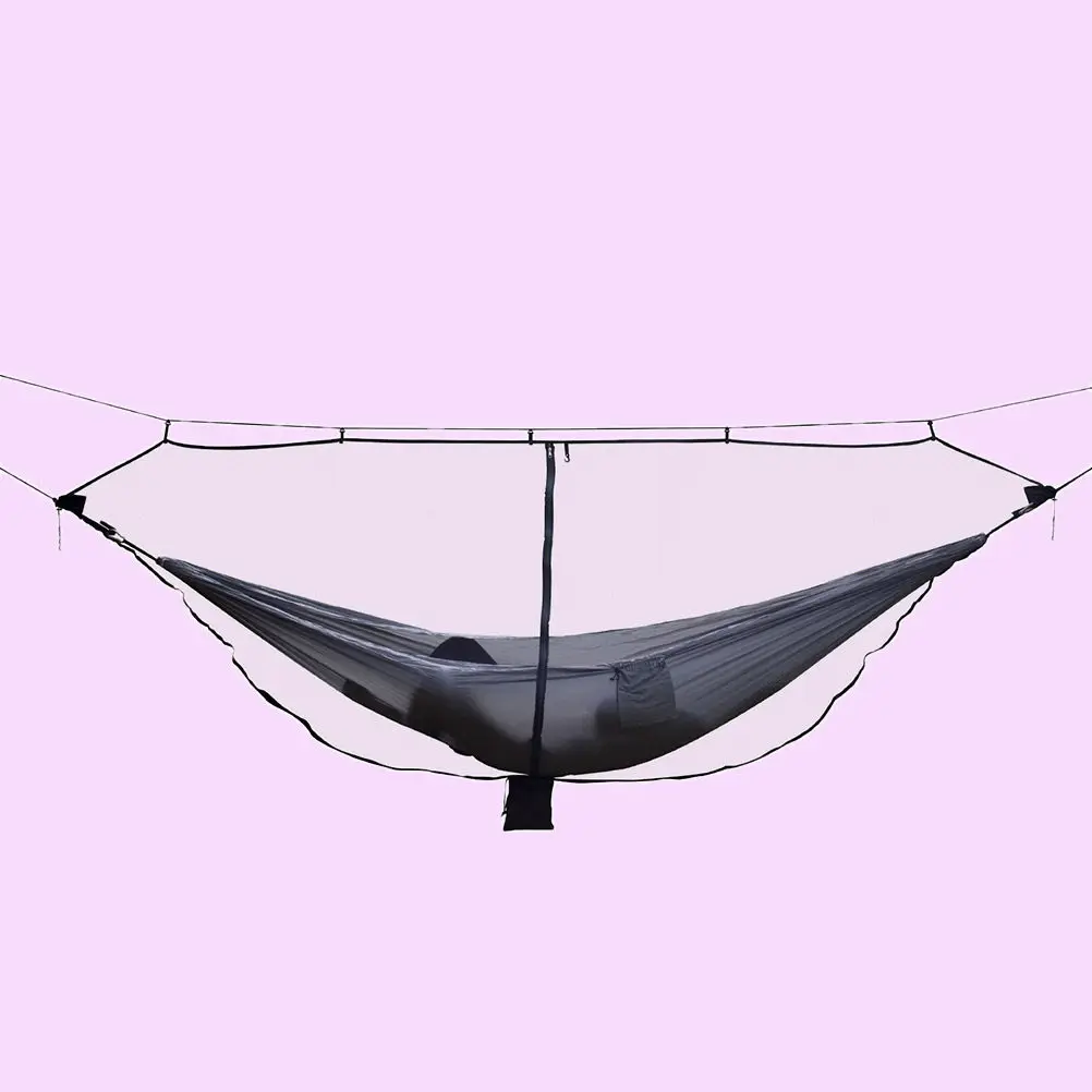 Mosquito Net for Hammock Lightweight Compact Easy Setup Strong Polyester Mesh 360 Protection Camping Outdoor Bug Net