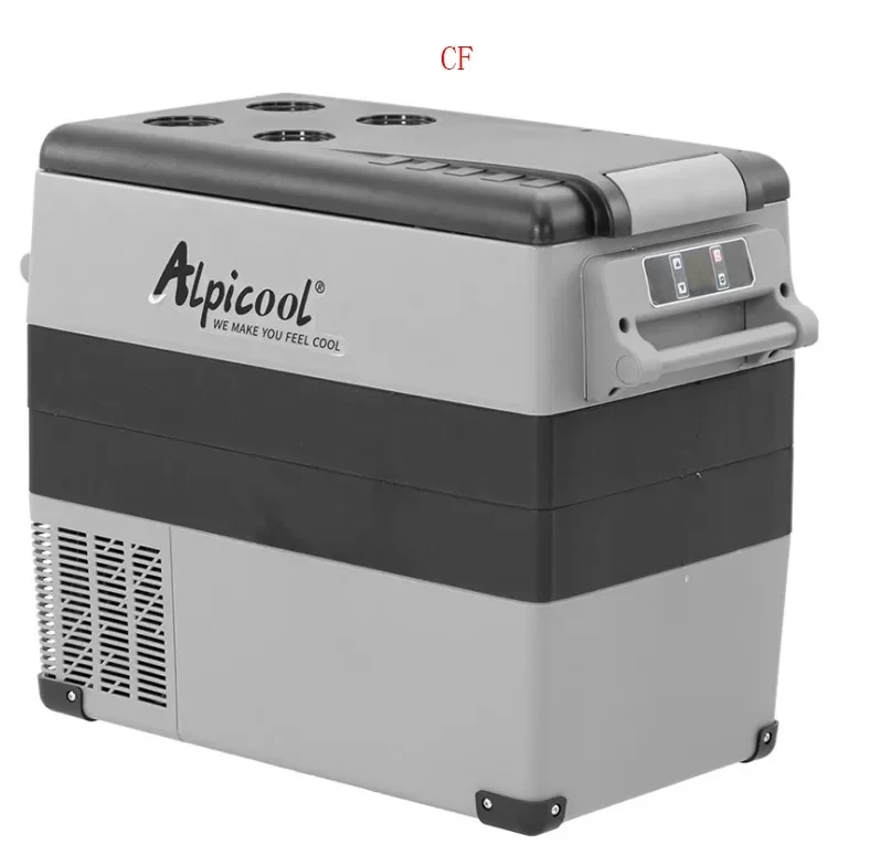 Alpicool CF45 Compressor Fridge DC 12v 24v Car Freezer  dual-zone Portable Refrigerator Electric Freezer Cooler car refrigerator