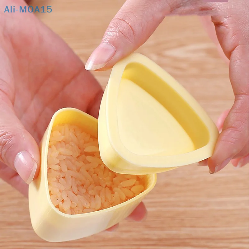 8*7.7*4cm Diy Sushi Mold Onigiri Rice Ball Food Press Triangular Sushi Maker Mold Japanese Home Kitchen Bento Accessories Tools