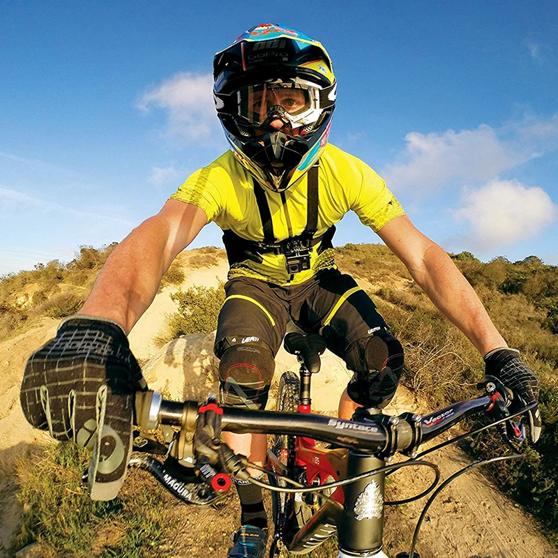 Imbracatura per montaggio sul petto cintura con cinturino regolabile sul petto per GoPro Hero 11 10 9 8 7 6 5 Xiaomi Eken Sjcam Dji Action Camera