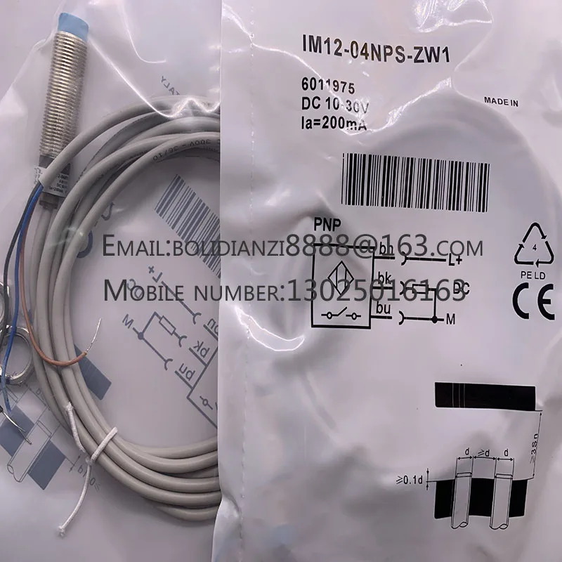 Proximidade Switch Sensor Modelos estão completos, IM12-04NPS-VW1