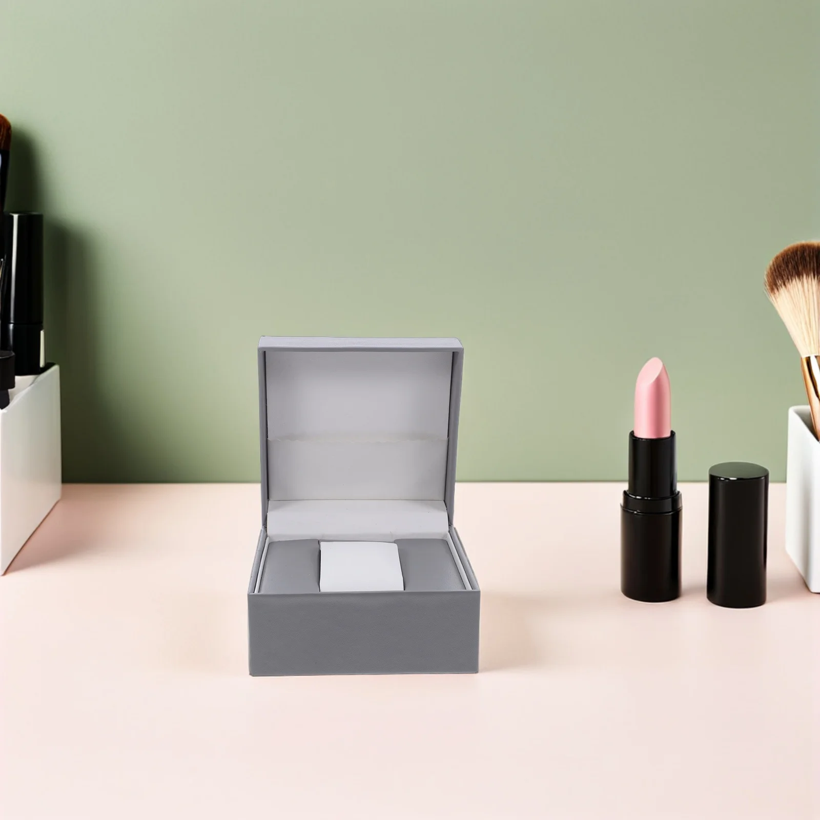 

PU Watch Organizer Shockproof Single Box Case for Wrist Watches Bracelets Travel Portable Jewelry Holder Stylish Watch Storage