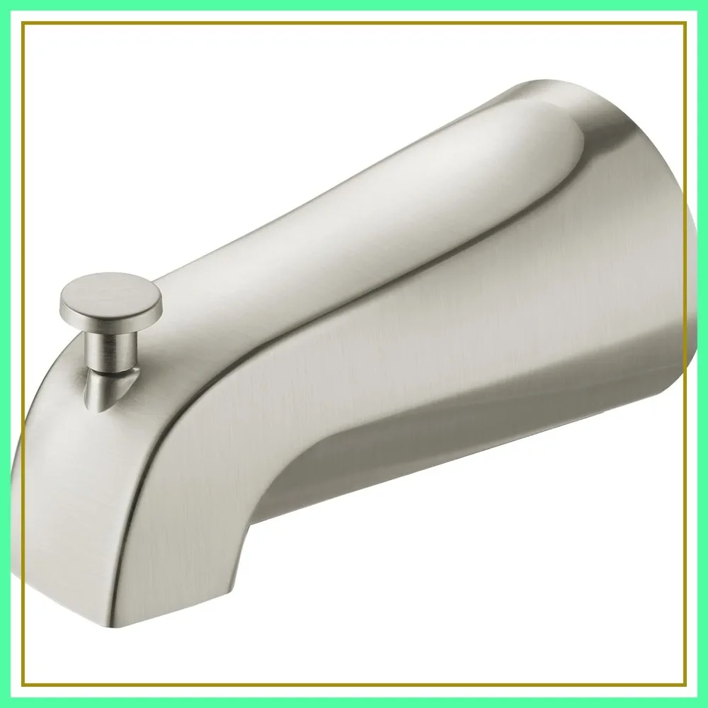 

Bathtub Faucet Replacement with Diverter, Easy Install Tub Spout for 1/2" Copper Water Tube, Includes Install Tool
