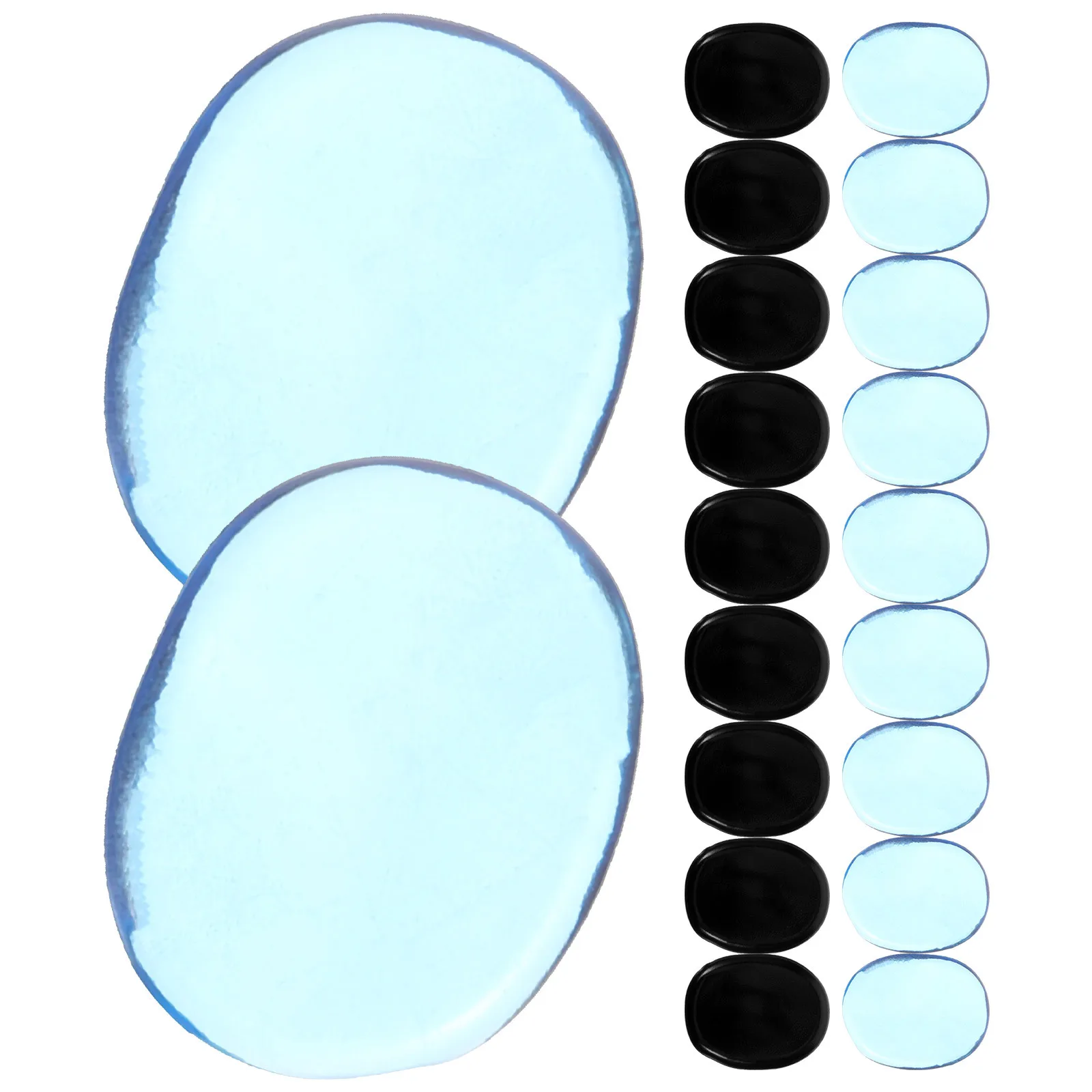 

24 Pcs Drum Pad Mute Snare Pads Practice Mat Soundproofing for Drummers Drumming Muffler Dampener