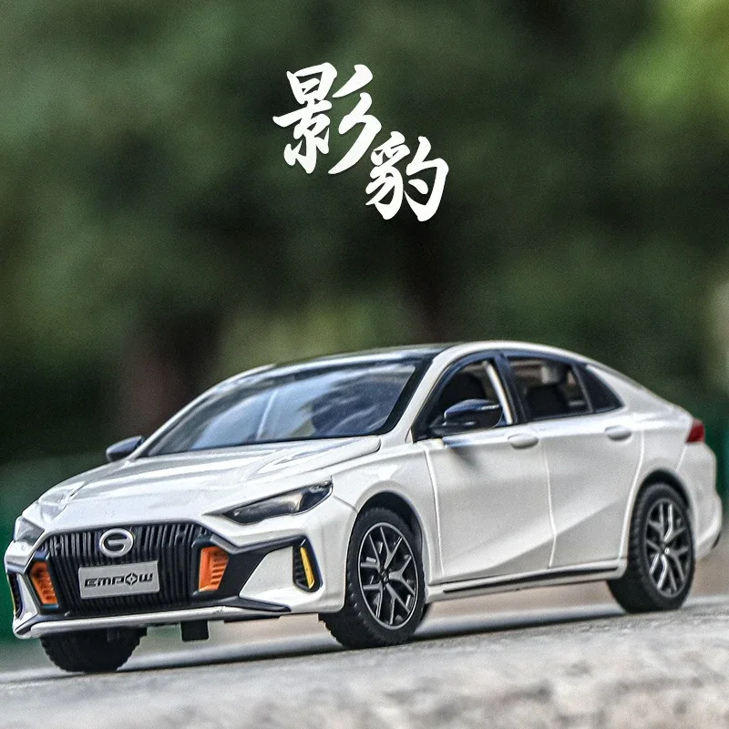

Моделирование масштаба 1:24 Trumpchi EMPOW, автомобильная коллекция звуков и света из сплава, детские игрушки, подарок на день рождения, литые игрушечные транспортные средства, домашний декор
