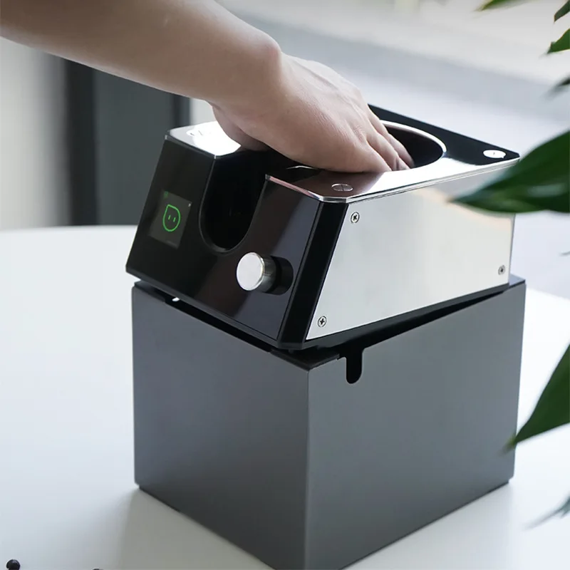 Coffee machine handle cleaner Fully automatic multi-speed coffee grounds bowl cleaning lazy no-wipe electric powder residue