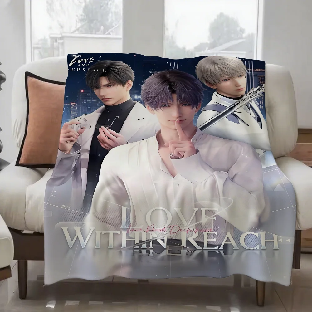 Game Love and Deepspace Sylus Blanket Design Lightweight  For Dorms, Naps, Living Room, Office,Sofa,All-Season